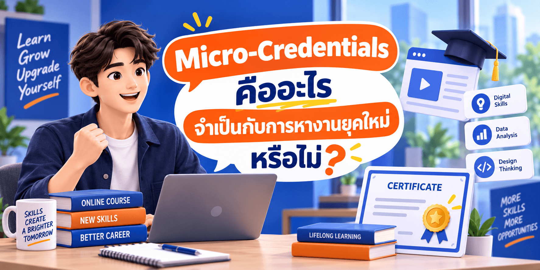 Micro-Credentials คืออะไร? จำเป็นกับการหางานยุคใหม่หรือไม่